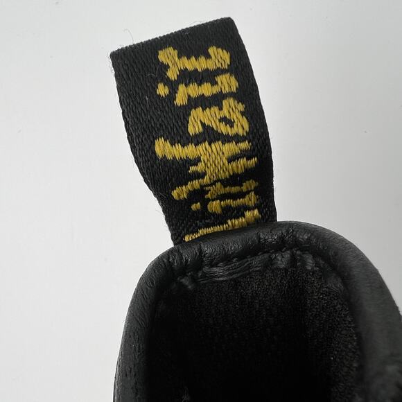 Doc Martens AirWair Boots Girl's Size 2 Combat Shoes Side Zip 1460 Black Rainbow - Picture 12 of 14